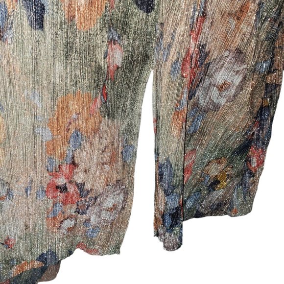 CT341 Zara Floral A-symmetrical Dress L - Picture 6 of 8